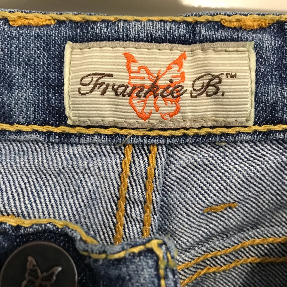 Frankie B boot cut, gently used, very cute jeans